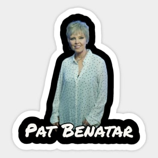 Retro Benatar Sticker